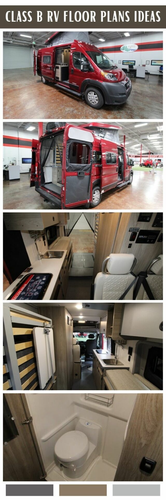 rv garage with living quarters floor plans