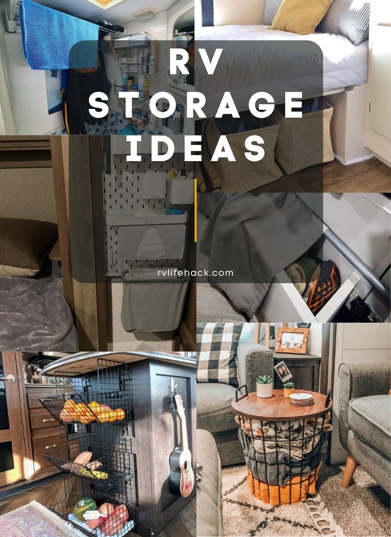 Rv Storage Ideas Rv Storage Interior And Exterior