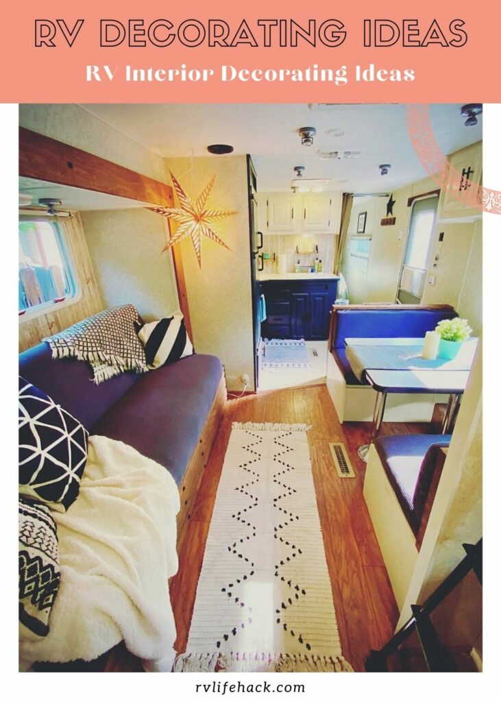 ideas for decorating rv camper at beach