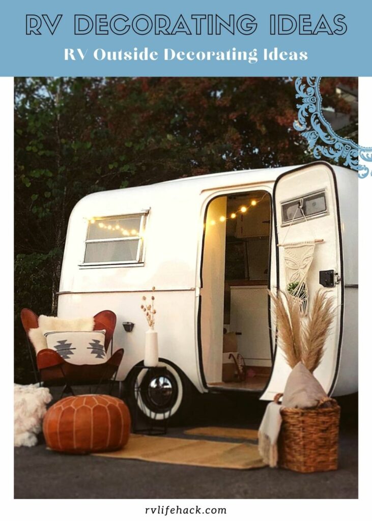 rv outdoor side patio decorating ideas