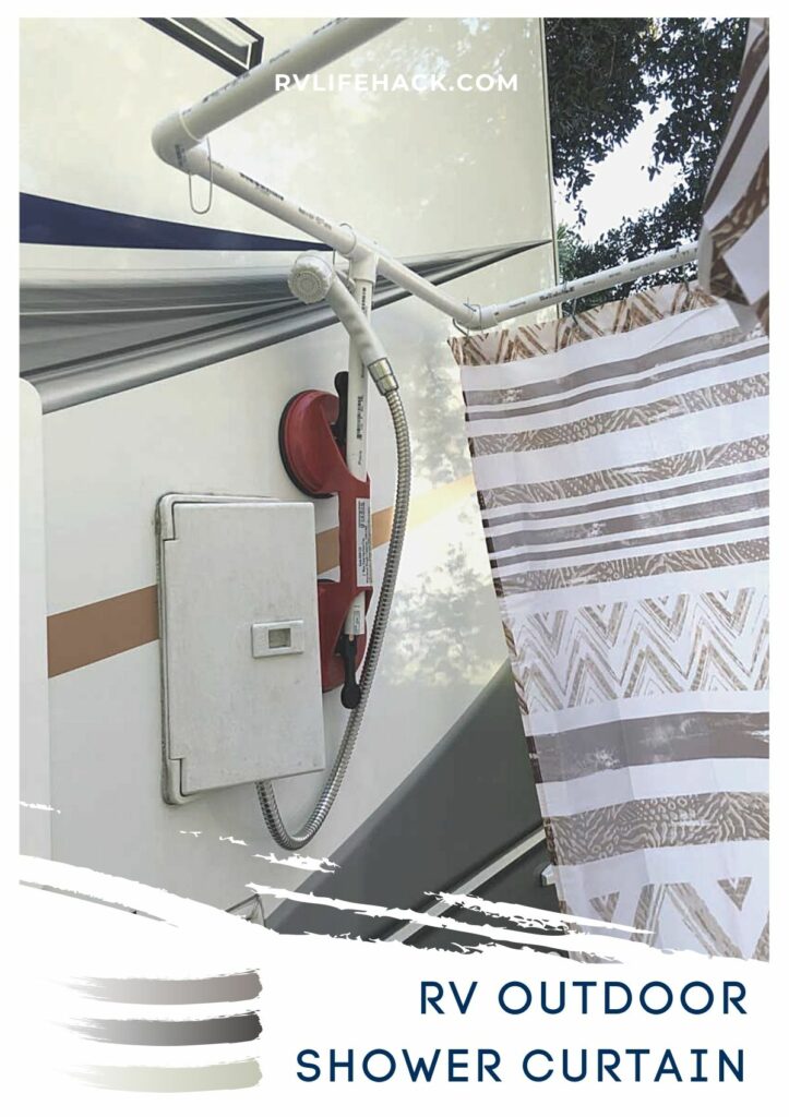 RV Shower Curtain Ideas (RV Outdoor Shower Curtain) RV Life Hack