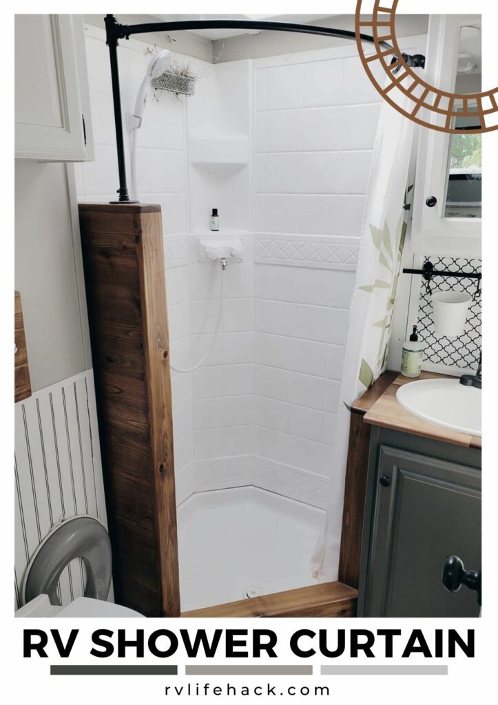 outdoor rv shower curtain