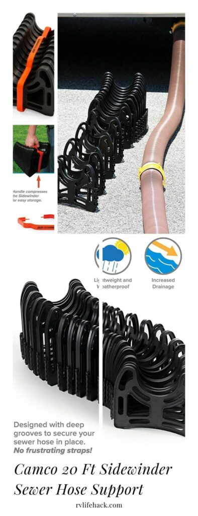 best rv sewer hose support