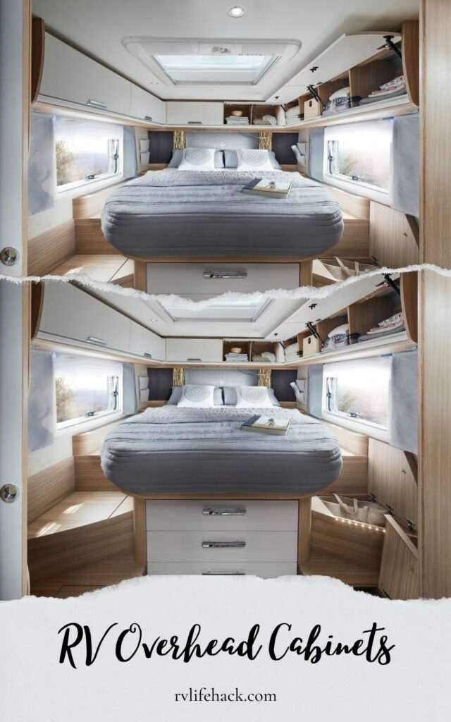 overhead storage cabinets rv