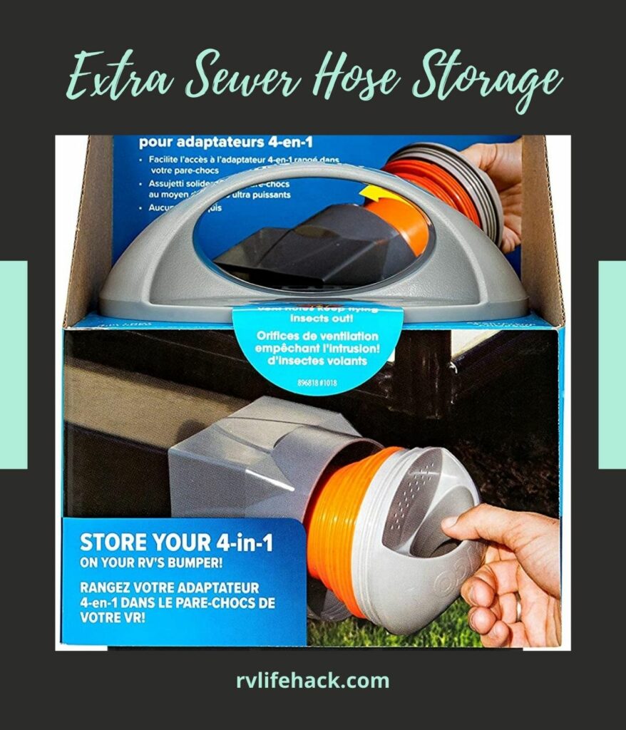 sewer hose storage rv