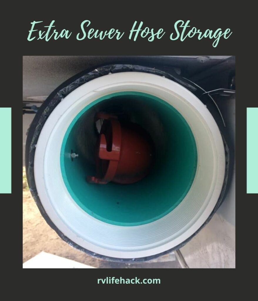 rv sewer hose storage bag