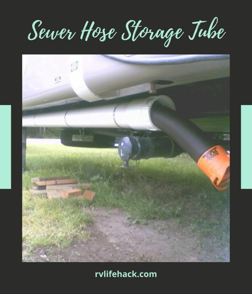 rv sewer hose storage end caps