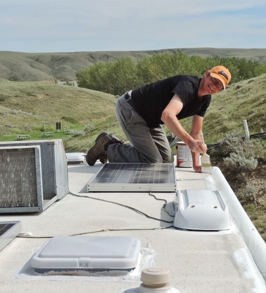 Preparing the RV Roof